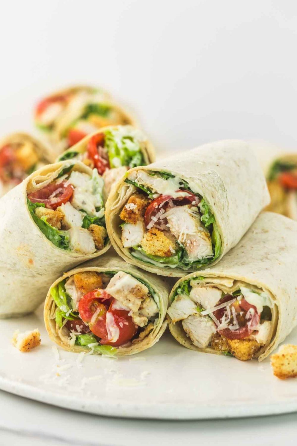 Chicken-Caesar-Wraps